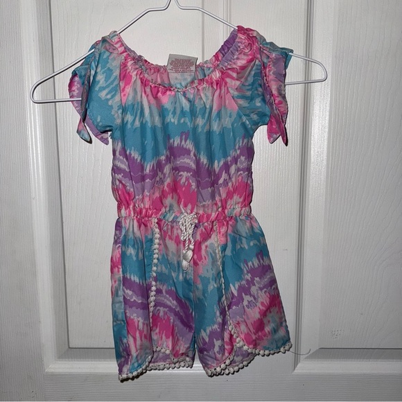 3T Tie Dye Romper - Picture 1 of 5
